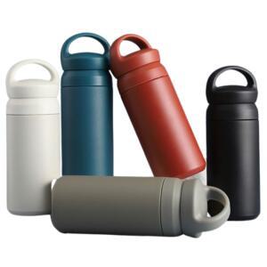 연못시장 스텐 텀블러 이중진공 보온보냉 컵 350ml 실리콘 손잡이