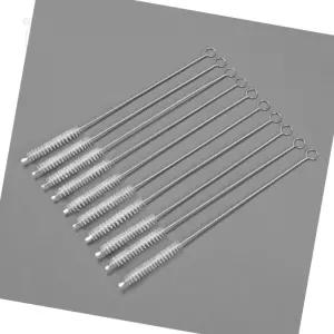 루다스 빨대세척솔 스테인리스 빨대 세척솔 10P세트 20X0.7CM