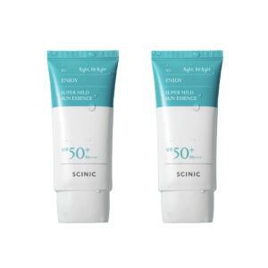 싸이닉 엔조이 슈퍼 마일드 선에센스 선크림 50ml 2개(1+1) 싸이닉 썬크림