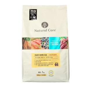 메온셀 강아지사료 치킨 연어 7kg 개별포장