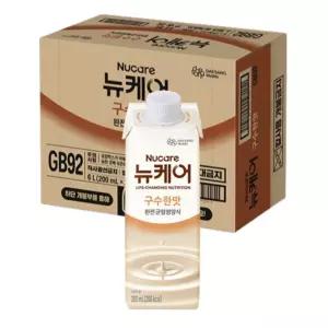 뉴케어 구수한맛 아셉틱팩 환자식 균형영양식 식사대용 200미리 24개