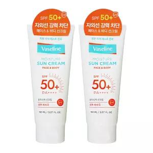 애경 바세린 모이스처 선크림 페이스 앤 바디 150ml 2개 자외선 강력 차단