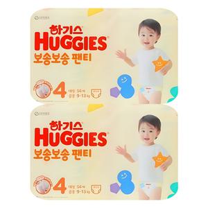 하기스 NEW 보송보송 팬티 4단계 (공용) 56매 2팩