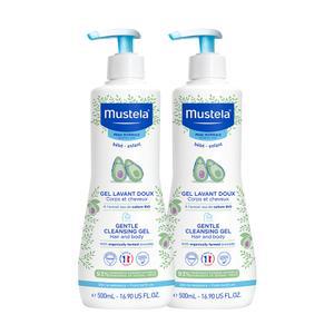 무스텔라 젠틀 클렌징젤 500ml x 2개 탑투토워시 모든 피부
