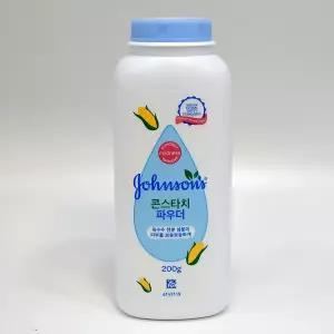존슨즈 콘스타치 베이비파우더 200g 아기 유아 땀띠 겨드랑이 엉덩이 성인 땀띠 파우더 옥수수전분