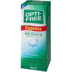 옵티프리 익스프레스 렌즈세정액 470ml 2개