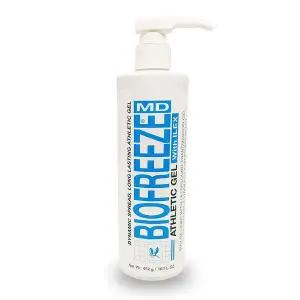 바이오프리즈 16oz 펌프형 바르는 파스 스포츠 마사지겔