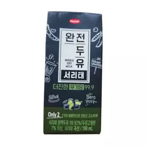한미사이언스 완전두유 더진한 서리태 무가당 99.9 190ml X 80팩
