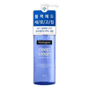 1+1 뉴트로지나 블랙헤드 피지 딥 클린 클렌징오일 200ml x 2개