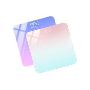 파스텔 LED 체중계 디지털 미니 체중계