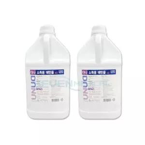 조은팜 에탄올 알콜83% 공간소독 소독제 4L x 2개