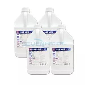 조은팜 에탄올 알콜83% 공간소독 소독제 4L x 4개