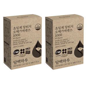 담백하루 초임계 알티지 오메가3 에센스 1000 30정 x 2개