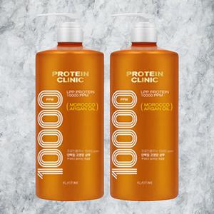 엘라스틴 프로틴클리닉 고영양 단백질 샴푸 1000ml 2개
