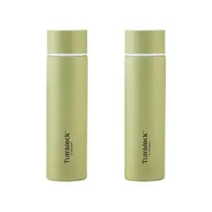 글라스락 텀블락 슬림 텀블러, 그린, 150mL, 2개