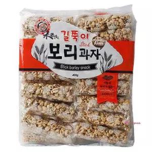 보리과자 스틱형 곡물과자 어르신간식 400g klm120