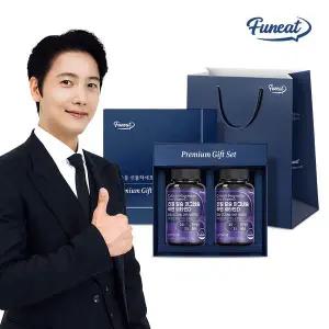 [보리보리/퍼니트]퍼니트 리얼 칼슘마그네슘아연비타민D 선물세트+쇼핑백 총 6개월분