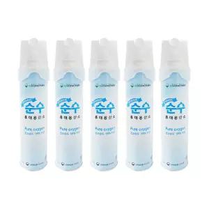 아이템잇 오투 산소 휴대용 산소캔 순수 816ml 5개
