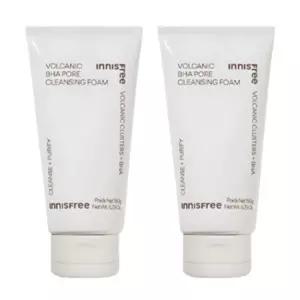 이니스프리 화산송이 바하 모공 클렌징폼 150ml x 2개 BHA 클렌징폼
