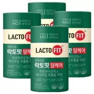 종근당건강 락토핏 당케어 2g 60포 4개