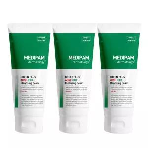 메디팜 아크네 진정 시카 대용량 클렌징폼 220ml 1+1+1 /트러블성 피부완화