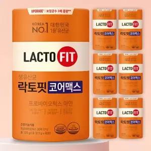 [셀러허브]종근당건강 락토핏 코어맥스 6통(12개월분) 장건강 생유산균 (S33306442)