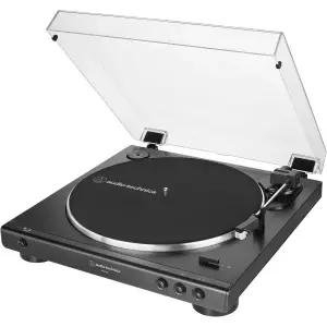 오디오테크니카 자동벨트 드라이브 스테레오 턴테이블 AT-LP60XBK  블랙
