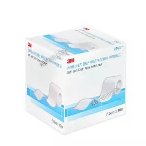 3M 부드러운 천 반창고 7.5cmX10m 픽싱롤 2763 픽스롤