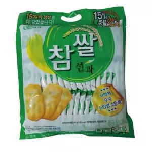 크라운)참쌀선과(253g)/간식/고소한/쌀과자/맛있는/찹쌀과자/어린이집/학교/사무실/스낵/탕비실/손님/후식