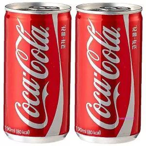 코카콜라 박스 30캔 x2 190mlx60캔cde417