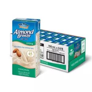 Blue Diamond 아몬드 브리즈 오리지널 190ml x 24