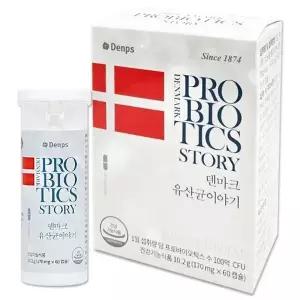 덴프스 덴마크 유산균 이야기 170mg x 60캡슐 x 1박스 TWL