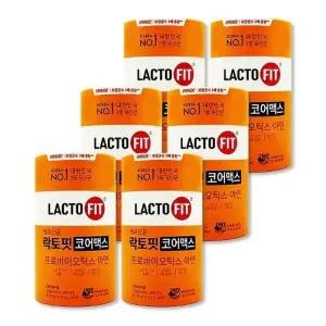 종근당건강 생유산균 락토핏 코어맥스 2g x 60포 x 6통 TWL