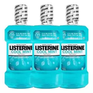 리스테린 쿨민트 750ml X 3개
