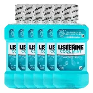 리스테린 쿨민트 250ml X 6개