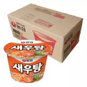 새우탕 큰사발 한박스 16개
