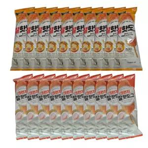 올반 크런치핫도그 10봉 + 찰핫도그 10봉