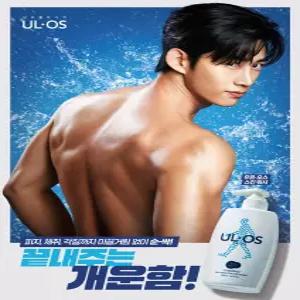 우르오스 남성 올인원 바디워시 클렌저 스킨워시 500ml