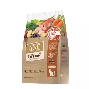 ANF 식스프리플러스 인도어 캣 어덜트 5.6kg×1개 피모건강