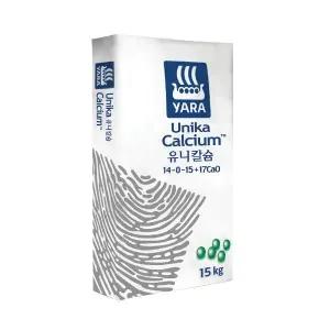 야라 유니칼슘 15kg 무 배추 엔케이 NK비료 웃거름 질산태질소 복합비료