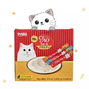 이나바 챠오츄르 고양이간식 버라이어티팩 14g x 90입