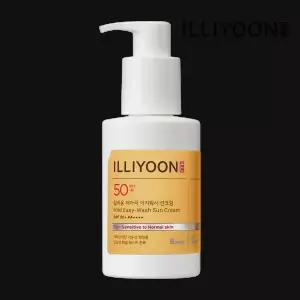 일리윤 저자극 이지워시 선크림 150ML 1개 화장품 클렌징 미용 크림
