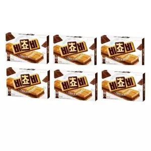 [(주)크라운제과] 비쵸비 125g X 6