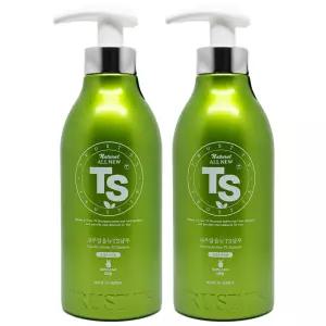 TS 내추럴 올뉴 티에스 샴푸 500g x 2개