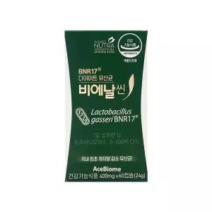 다이어트 유산균 비에날씬 400mg x60캡슐x1박스