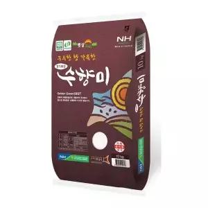 그리팅 [농협양곡] 25년산 햅쌀 경기화성 수향미 10kg (골든퀸3호/상등급/당일도정) 자취 신혼 밥 캠핑