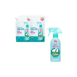 온더바디 발을씻자 코튼풋샴푸 자몽향 본품 385ml 1개 +리필 500ml 2개