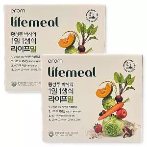 다이어트식단 황성주 1일1생식 라이프밀 식사대용 2박스