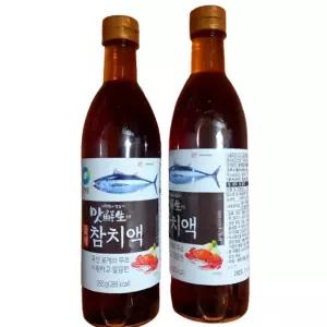 청정원 맛선생 꽃게 참치액 950g 2개 액젓 참치액젓 대상 (1srr)