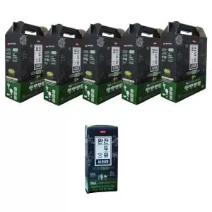 한미사이언스 완전두유 더진한 서리태 무가당 99.9 190ml 80팩 (1srr)